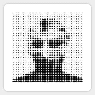 Madvillain / Minimalist Graphic Artwork Design Magnet